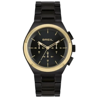 Afbeelding van Breil BEND Chronograaf, Heren, Maat: One Size, Black