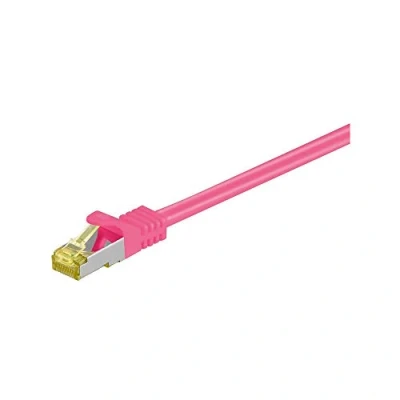 Afbeelding van Netwerkkabel Cat7 S/FTP 1.5 meter (100% koper, LSZH, Roze)