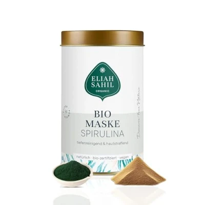 Afbeelding van Eliah Sahil Gezichtsmasker Spirulina BIO 100 gram