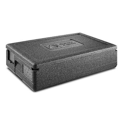 Afbeelding van thermohauser geëxpandeerde polypropyleen isolatiedoos GN 1/1 Gastrostar met deksel 21,5 liter volume 60 x 40 18 cm 5 kleuren insteekkaartset