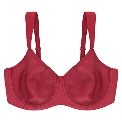 Afbeelding van Triumph Essential Minimizer W Beugel BH, Dames, Maat: 70C, Deep crimson