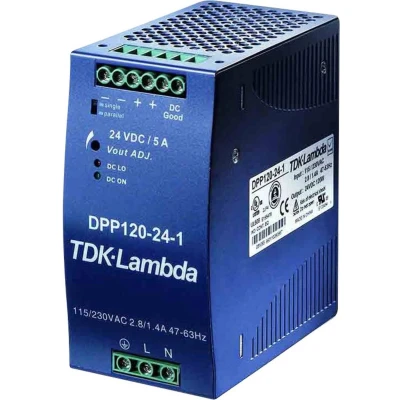 Afbeelding van TDK Lambda DPP120 24 1 DIN rail netvoeding V/DC 5 A 120 W Aantal uitgangen: x Inhoud: stuk(s)