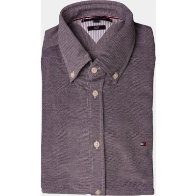 Afbeelding van Tommy Hilfiger lange mouw overhemden blauw Heren maat XL