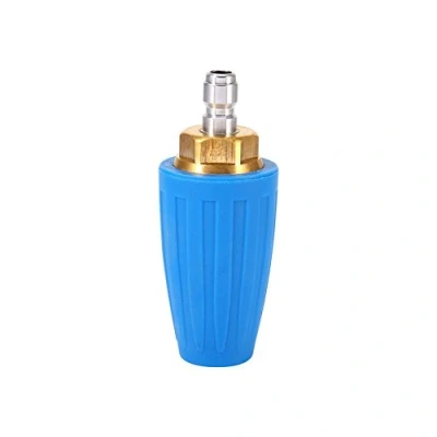 Afbeelding van Pressure Washer Roterende Turbo Nozzle 3600PSI met 1/4&quot; Quick Connect Plug voor Hoge Druk Water Cleaner Gun Blauw 2.5GPM