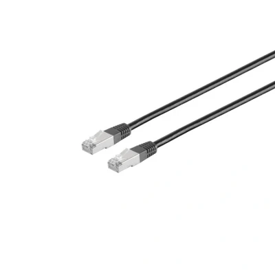 Afbeelding van S Conn Cat5e 1m RJ 45 (F/UTP, CAT5e, 1 m), Netwerkkabel