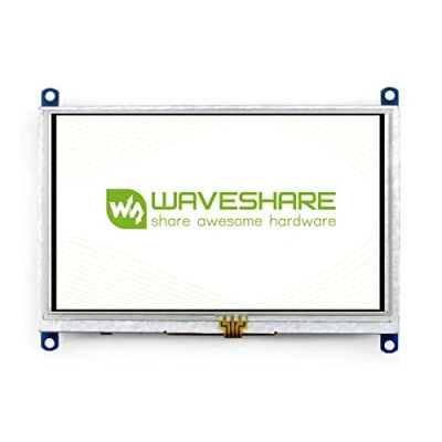 Afbeelding van Waveshare Raspberry Pi LCD Display Module 5inch 800 * 480 TFT Resistive Touch Screen Panel HDMI Interface for Any Model of Rapsberry pi(Pi 2) A/A+/B/B+/2 B/3B
