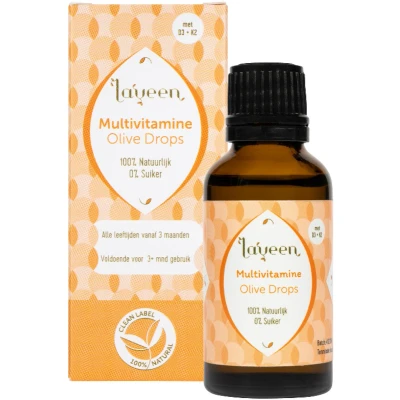 Afbeelding van Laveen Olive Drops Multivitamine 30ML