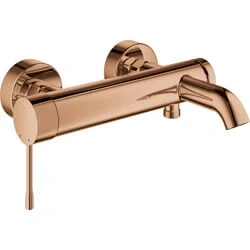 Afbeelding van GROHE Essence badkraan met omstel en koppelingen HOH = 15 cm Warm