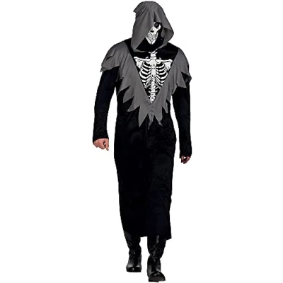 Afbeelding van Boland Kostuum Dungeon guard (54/56) Volwassenen Magere Hein Halloween verkleedkleding Horror Reaper