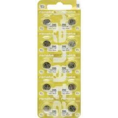 Afbeelding van Renata Knoopcel 395 1.55 V 10 stuk(s) 55 mAh Zilveroxide 395.MP E
