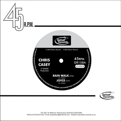 Afbeelding van Chris Casey Rain Walk (7&quot; Vinyl Single)