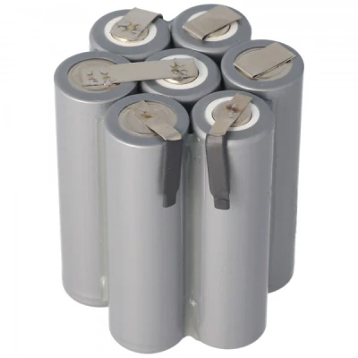 Afbeelding van Accupack voor zelfinstallatie geschikt Metz zaklamp 76 56, 7656, Mecablitz MZ NiMH, Flattop 8.4V 2200mAh