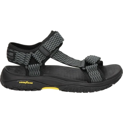 Afbeelding van Skechers Relaxed Fit heren sandaal Zwart Maat 41