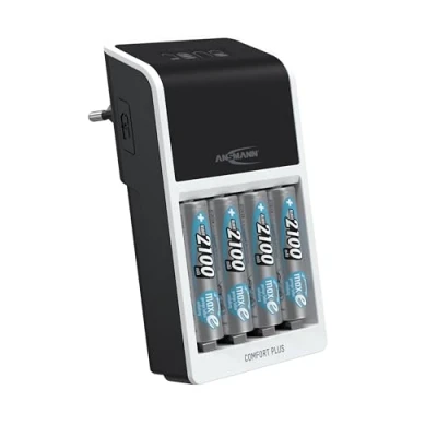Afbeelding van Ansmann Comfort Plus Batterijlader NiMH AAA (potlood), AA (penlite), 9 V (blok)