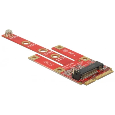 Afbeelding van Delock Konverter Mini PCIe &gt; M.2 Key B Slot + Micro SIM