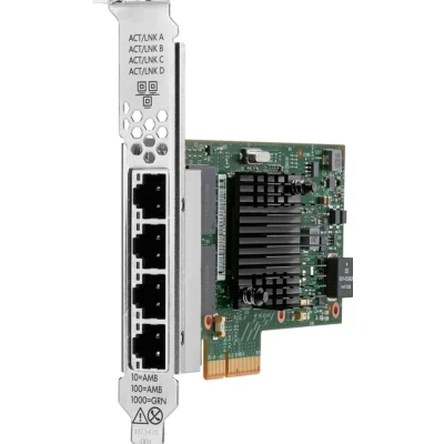 Afbeelding van Hewlett Packard Enterprise Ethernet 1Gb 4 port BASE T I350 T4 1000 Mbit/s Intern