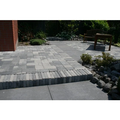 Afbeelding van Intergard Trommelstenen of koppelstones smook 20x20x6cm (m2)