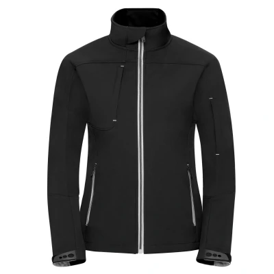Afbeelding van Russell Dames/Dames Bionic Zachte Shell Jas (Zwart) Maat S