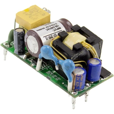 Afbeelding van Mean Well MFM 20 3.3 AC/DC voedingssteen, open frame 3,3 V/DC 4,5 A uitgangsspanning instelbaar