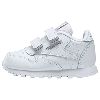 Afbeelding van Reebok Classic Leather 2v Lage sneakers Leren Sneaker Jongens Wit Maat 24