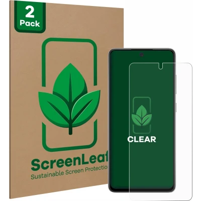 Afbeelding van ScreenLeaf Screenprotector voor Samsung Galaxy A52s 5G Duurzame schermbescherming Folie Beschermfolie transparant (2 Stuks)