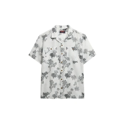 Afbeelding van Superdry Short Sleeve Overhemd, Heren, Maat: Small, Yoshino optic