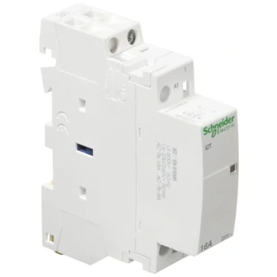 Afbeelding van Schneider electric magneetschakelaar ac ict 1no 16a 230 240v 50hz a9c22711