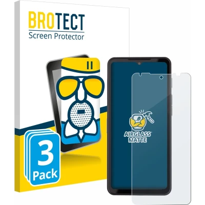 Afbeelding van BROTECT Antireflecterende Glas Screen Protector Mat voor Caterpillar Cat S75 (3 Stuks) Schermbeschermer [Beschermglas Folie niet Gehard Glas]