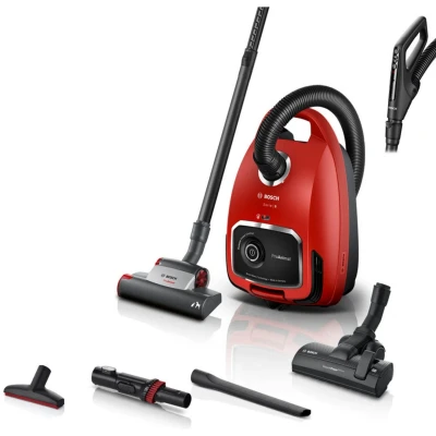 Afbeelding van Bosch BGL6TPET Stofzuiger met zak Rood