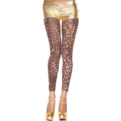 Afbeelding van Legging Met Jachtluipaardprint Bruin