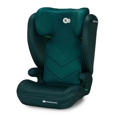 Afbeelding van Kinderkraft I SPARK Autostoeltje 2 in 1 SIZE 100 150 cm 10 niveaus hoogteverstelling Groente