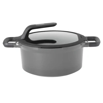 Afbeelding van Kookpot BergHOFF Gem Line Grijs 24 cm