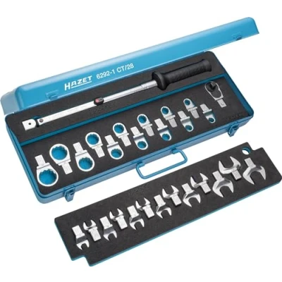 Afbeelding van Hazet 6292 1CT/28 Momentsleutelset Met insteekgereedschap 1/2 (12.5 mm) 40 200 Nm