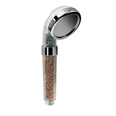 Afbeelding van Gedy Chromen G Top 04, handdouche 1 straalsoort chroom, douchekop ABS met afwerking, 5 jaar garantie, Design R&amp;S, inclusief zandafstotende douchefilter, uniek