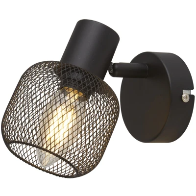Afbeelding van Searchlight Gaas wandspot Meshy 81201 1BK