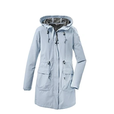 Afbeelding van G.I.G.A. DX Women&#039;s Casual softshell parka met capuchon GS 99 WMN SFTSHLL PRK, light blue, 40, 37955 000