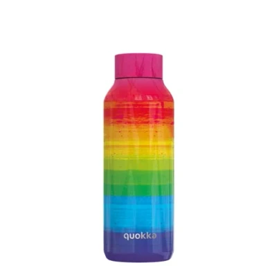 Afbeelding van Quokka drinkfles RVS Solid Rainbow 510 ml