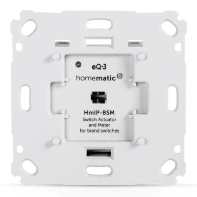 Afbeelding van Homematic IP HmIP BSM Schakelactor Draadloos Met meetfunctie