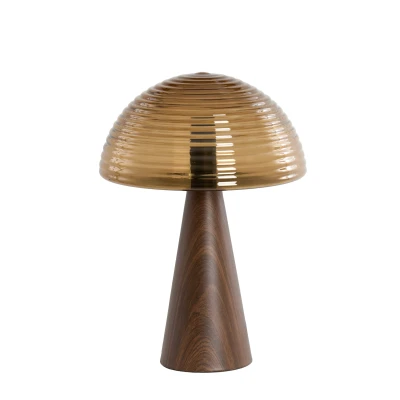 Afbeelding van Light &amp; Living Tafellamp MUEDA Ø30x43cm Bruin