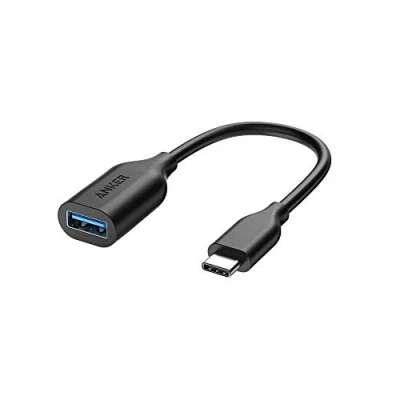 Afbeelding van Anker PowerLine USB C naar A 3.1 Gen 1 Kabel Zwart