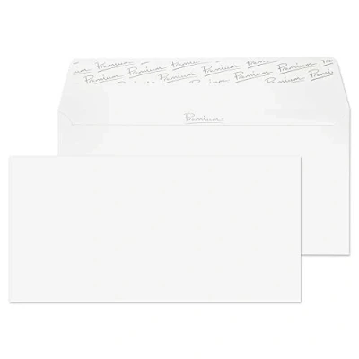Afbeelding van Blake Premium Business 31255 Enveloppen Zelfklevende Ice White Wove DL 110 x 220 mm 120 g/m² 50 stuks