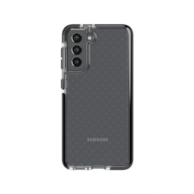 Afbeelding van Tech21 Evo Check Back Cover voor Samsung Galaxy S21 Zwart