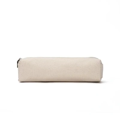 Afbeelding van eusbon Grote capaciteit etui rechthoek potlood voor stationaire opslag, beige, Wit, Tas Organizer
