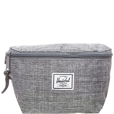 Afbeelding van Herschel Fourteen Raven X Taille Unisex Grijs, Raaf Kruispartij, 1.0L US, Veertien Marsupio