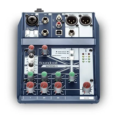 Afbeelding van Soundcraft Notepad 5