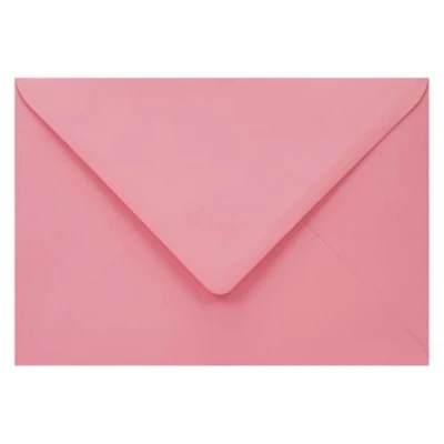 Afbeelding van Netuno 25 enveloppen roze B6 125x175mm 110g Woodstock Rosa kleurrijke elegante hoge kwaliteit voor bruiloft verjaardag uitnodigingen