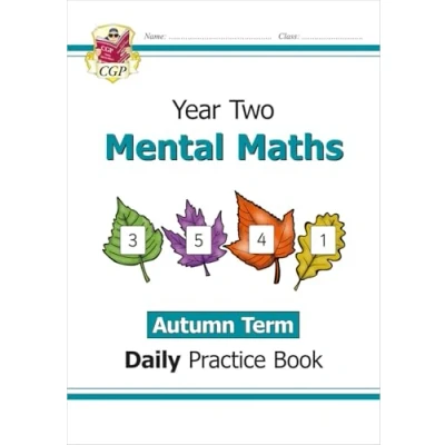 Afbeelding van CGP Year 2 Daily Workbooks KS1 Mental Maths Practice Book: Autumn Term