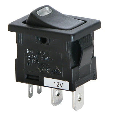 Afbeelding van Carpoint Schakelaar rood LED 12V 10A