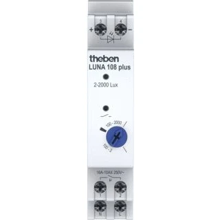 Afbeelding van Theben luna schemerschakelaar voor din rail opbouw lichtsensor 1080910