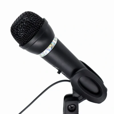 Afbeelding van Gembird MIC D 04 microfoon Zwart Tafelmicrofoon